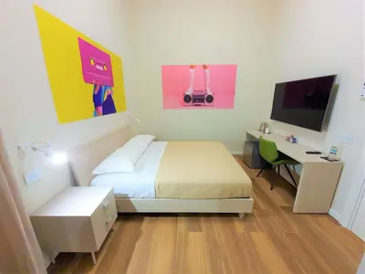 Letto o letti in una camera di Toledo Place