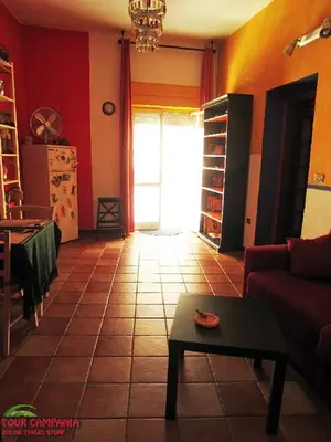 Area soggiorno di B&B Historic Centre Naples