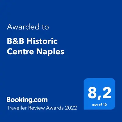 Certificato, attestato, insegna o altro documento esposto da B&B Historic Centre Naples