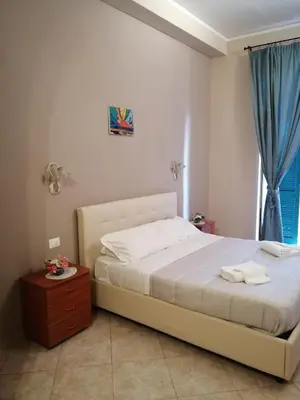 Letto o letti in una camera di San Gaetano bed