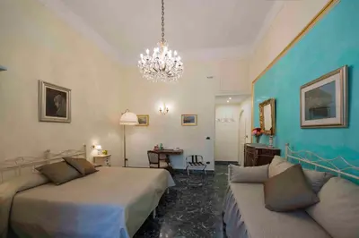 Area soggiorno di B&B Residenza Via Dei Mille