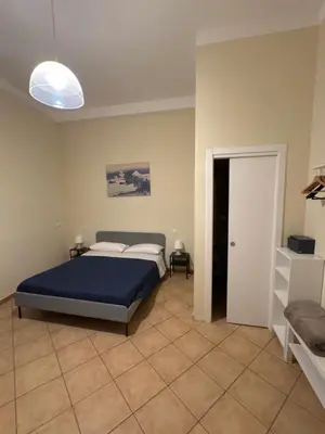 Letto o letti in una camera di B&B Il Gobbetto