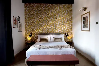 Letto o letti in una camera di La Nova Bed and Museum