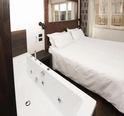 Letto o letti in una camera di Domus Vista Castello