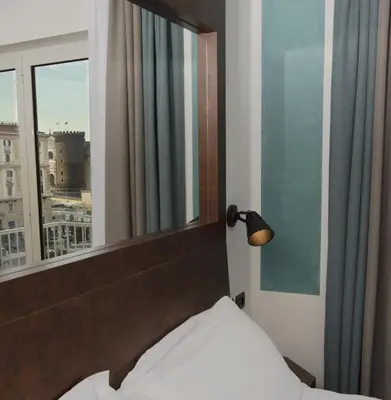 Letto o letti in una camera di Domus Vista Castello