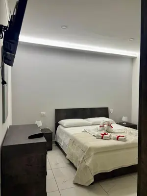Letto o letti in una camera di B&B Aria di Sole