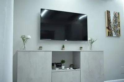 TV o dispositivi per l'intrattenimento presso Chiaja Lux House