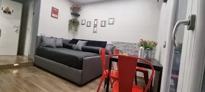 Area soggiorno di City Focus Apartments Napoli