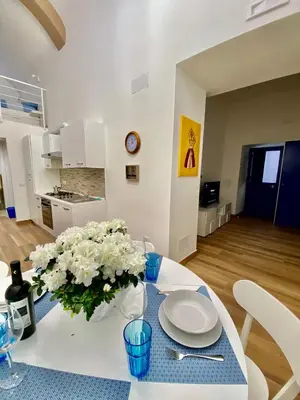 Cucina o angolo cottura di Dimora Spaccanapoli
