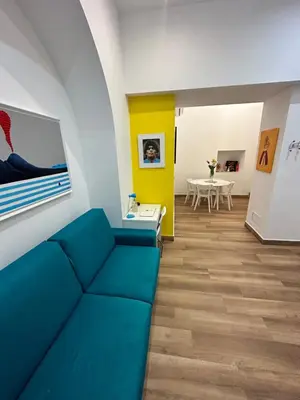 Area soggiorno di Dimora Spaccanapoli