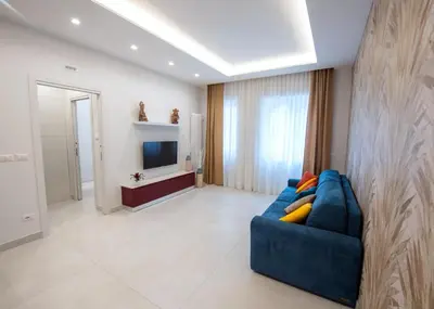 TV o dispositivi per l'intrattenimento presso Napoli City Center - Appartamenti e Camere