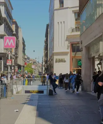 Ospiti di Napoli Via Toledo