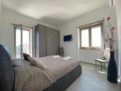 Letto o letti in una camera di PORTO Luxury House Casa Panoramica