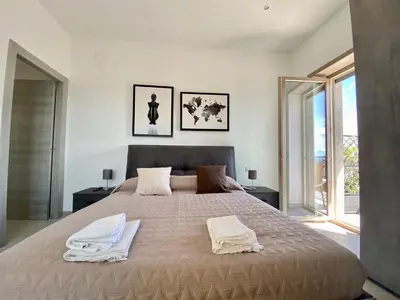 Letto o letti in una camera di PORTO Luxury House Casa Panoramica