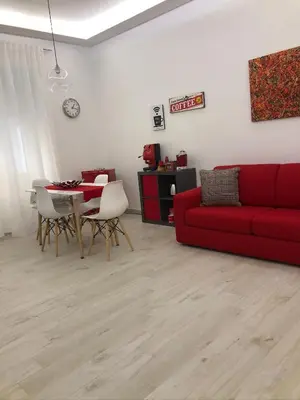 Area soggiorno di Il Cornicello di Carola-Appartamento supersFizioso