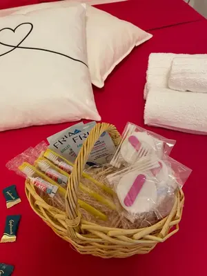 Letto o letti in una camera di Il Cornicello di Carola-Appartamento supersFizioso