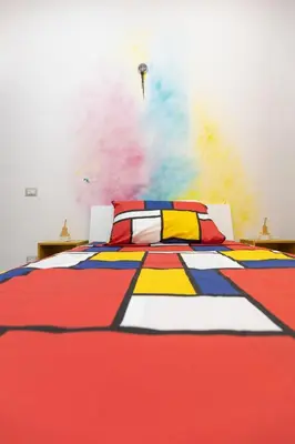 Letto o letti in una camera di Napoli Museo bed and breakfast