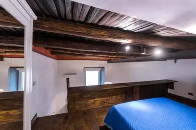 Letto o letti in una camera di Casa Calu'