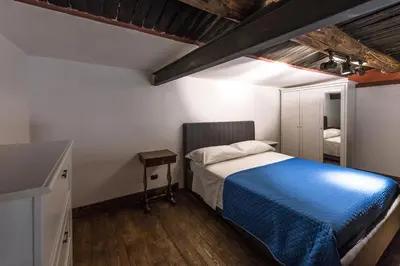 Letto o letti in una camera di Casa Calu'