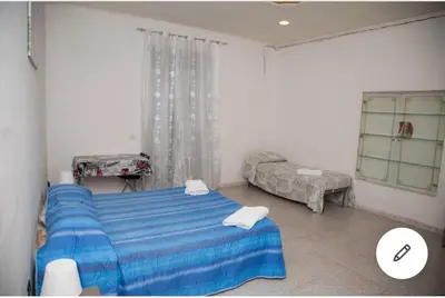 Letto o letti in una camera di Camera Greta