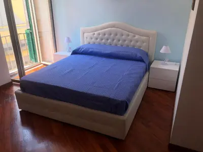 Letto o letti in una camera di Casa Rosati