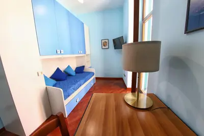 Letto o letti in una camera di Casa Rosati