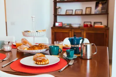 Cibo presso il bed & breakfast o nelle vicinanze