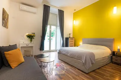 Letto o letti in una camera di Duchessa Ravaschieri bed and breakfast