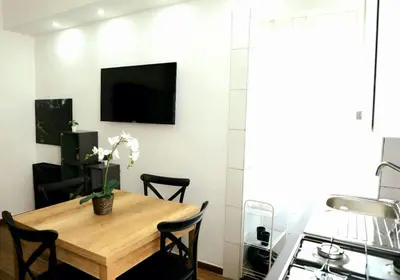 TV o dispositivi per l'intrattenimento presso Old Town House apartment