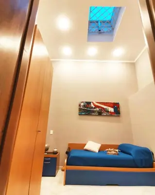 Letto o letti in una camera di Dale Rooms