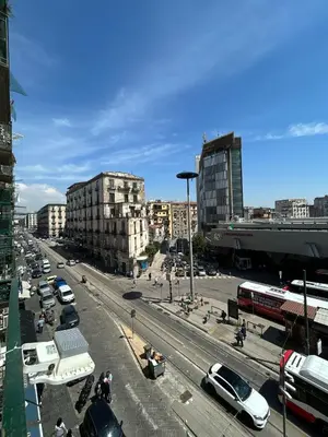 Vista generica su Napoli o vista sulla città dall'interno del bed & breakfast