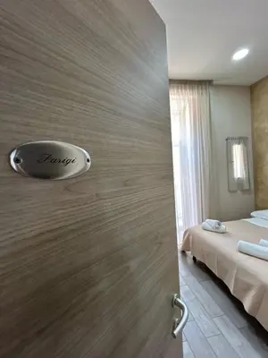 Letto o letti in una camera di B&B Panorama 17