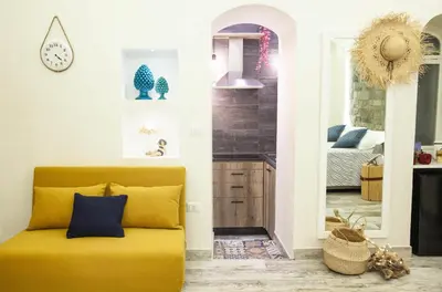 Area soggiorno di Plebiscito House - Casa Vacanze Napoli