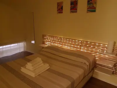 Letto o letti in una camera di Rega Holiday House