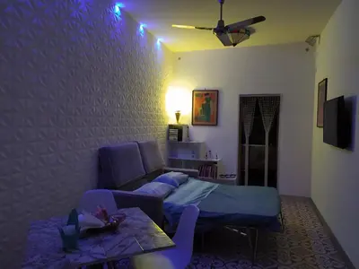 TV o dispositivi per l'intrattenimento presso Casa vacanze Maison Zio Bruno A' Scalinatella