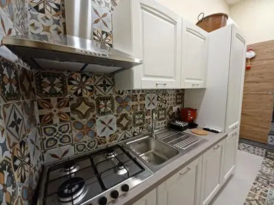 Cucina o angolo cottura di Dimora Lazzarella
