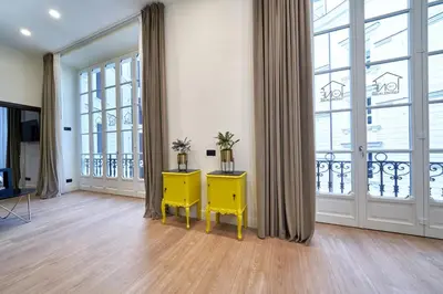 TV o dispositivi per l'intrattenimento presso The One Napoli Luxury Apartment