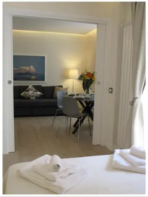 Letto o letti in una camera di Viola's Home
