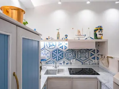 Cucina o angolo cottura di Clicka&Sleep Caracciolo