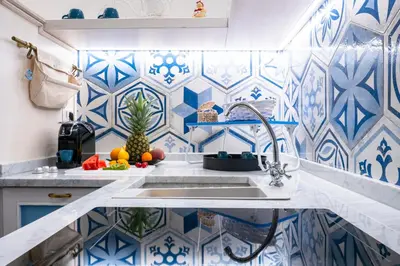 Cucina o angolo cottura di Clicka&Sleep Caracciolo