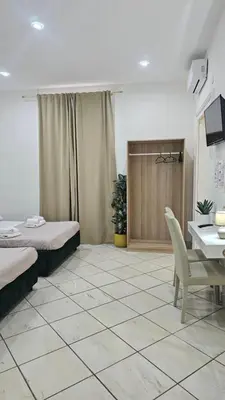Letto o letti in una camera di B&B Napoli Centrale Centro