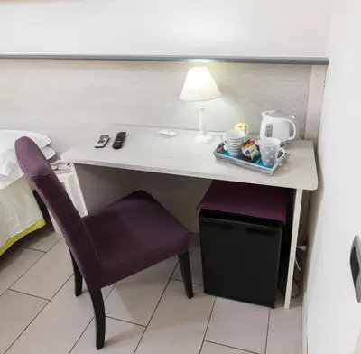 Set per la preparazione di tè e caffè presso B&B Solimena