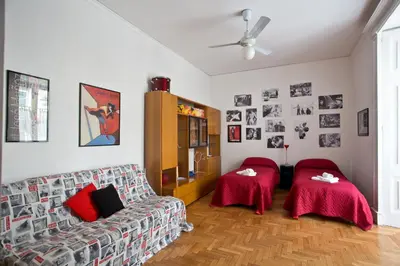 Letto o letti in una camera di Bella Napoli Art Gallery