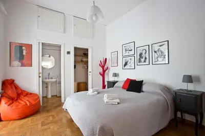 Letto o letti in una camera di Bella Napoli Art Gallery