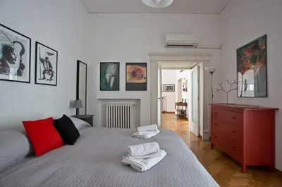 Letto o letti in una camera di Bella Napoli Art Gallery