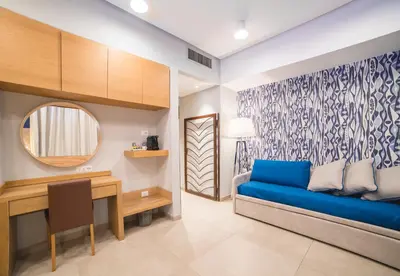 Area soggiorno di Airone Hotel