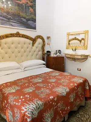 Letto o letti in una camera di Hotel des Artistes