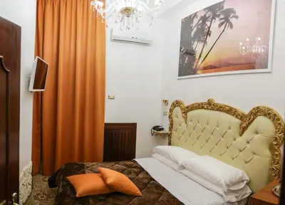 Letto o letti in una camera di Hotel des Artistes