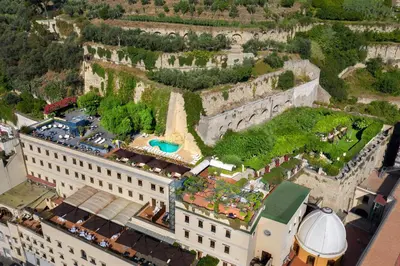 Vista aerea di San Francesco al Monte