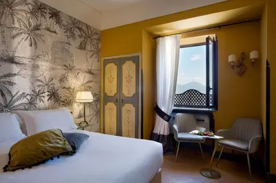 Letto o letti in una camera di San Francesco al Monte